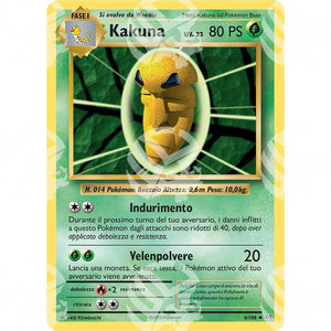 Evoluzioni - Kakuna - 6/108 - Warcard - Evoluzioni - Kakuna - 6/108 i prezzi più bassi sul mercato, solo da www.warcardshop.com! Carte singole, box, buste e mazzi.