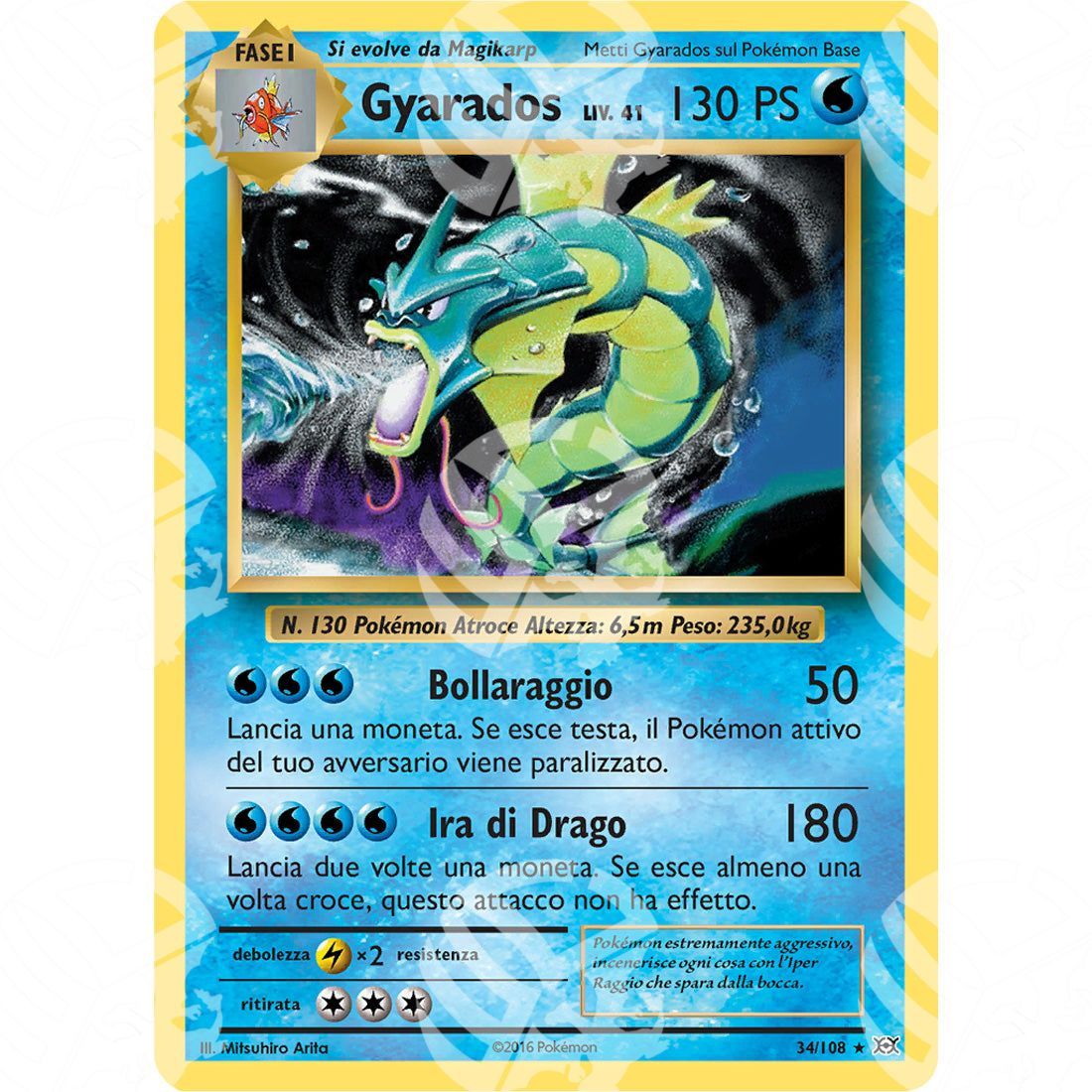 Evoluzioni - Gyarados - Holo Rare 34/108 - Warcard - Evoluzioni - Gyarados - Holo Rare 34/108 i prezzi più bassi sul mercato, solo da www.warcardshop.com! Carte singole, box, buste e mazzi.