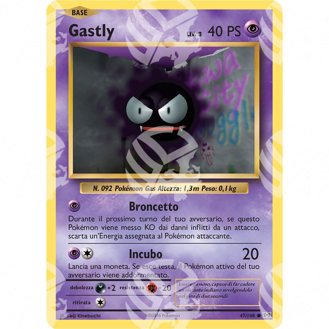 Evoluzioni - Gastly - 47/108 - Warcard - Evoluzioni - Gastly - 47/108 i prezzi più bassi sul mercato, solo da www.warcardshop.com! Carte singole, box, buste e mazzi.