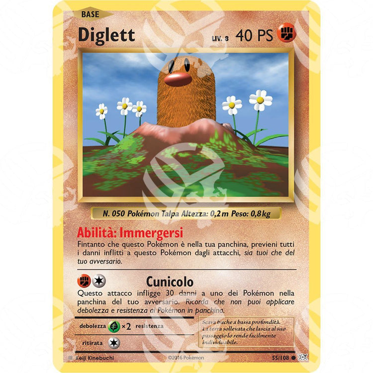 Evoluzioni - Diglett - 55/108 - Warcard - Evoluzioni - Diglett - 55/108 i prezzi più bassi sul mercato, solo da www.warcardshop.com! Carte singole, box, buste e mazzi.