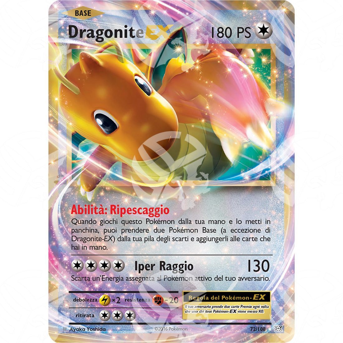 Evoluzioni - Dragonite EX - Holo Rare 72/108 - Warcard - Evoluzioni - Dragonite EX - Holo Rare 72/108 i prezzi più bassi sul mercato, solo da www.warcardshop.com! Carte singole, box, buste e mazzi.