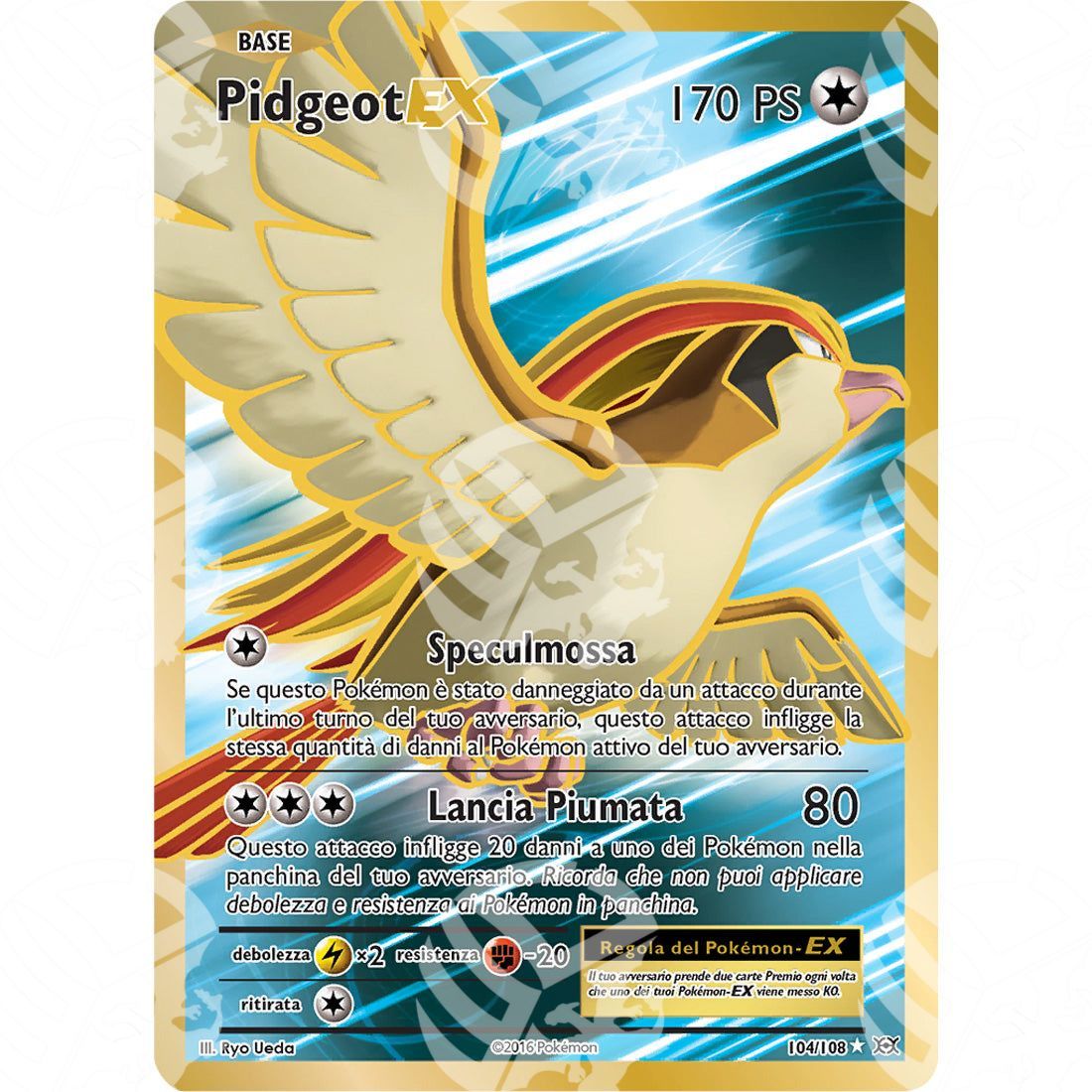 Evoluzioni - Pidgeot EX - Ultra Rare 104/108 - Warcard - Evoluzioni - Pidgeot EX - Ultra Rare 104/108 i prezzi più bassi sul mercato, solo da www.warcardshop.com! Carte singole, box, buste e mazzi.