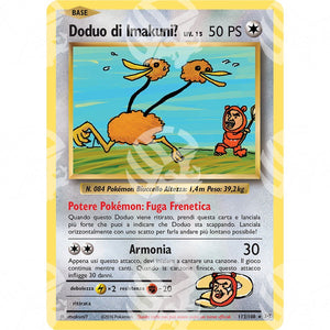 Evoluzioni - Imakuni?'s Doduo - Secret Rare 112/108 - Warcard - Evoluzioni - Imakuni?'s Doduo - Secret Rare 112/108 i prezzi più bassi sul mercato, solo da www.warcardshop.com! Carte singole, box, buste e mazzi.