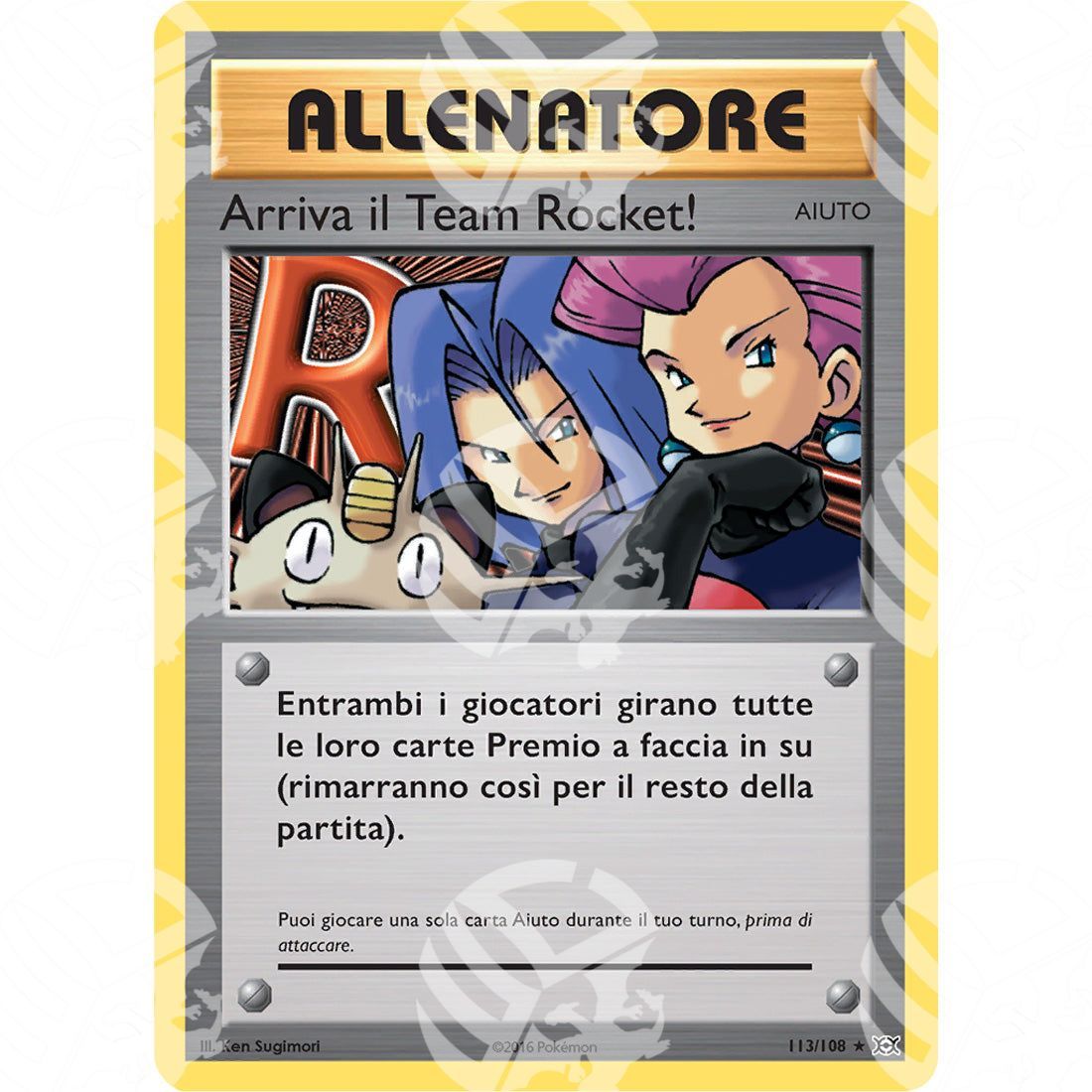 Evoluzioni - Here Comes Team Rocket! - Secret Rare 113/108 - Warcard - Evoluzioni - Here Comes Team Rocket! - Secret Rare 113/108 i prezzi più bassi sul mercato, solo da www.warcardshop.com! Carte singole, box, buste e mazzi.