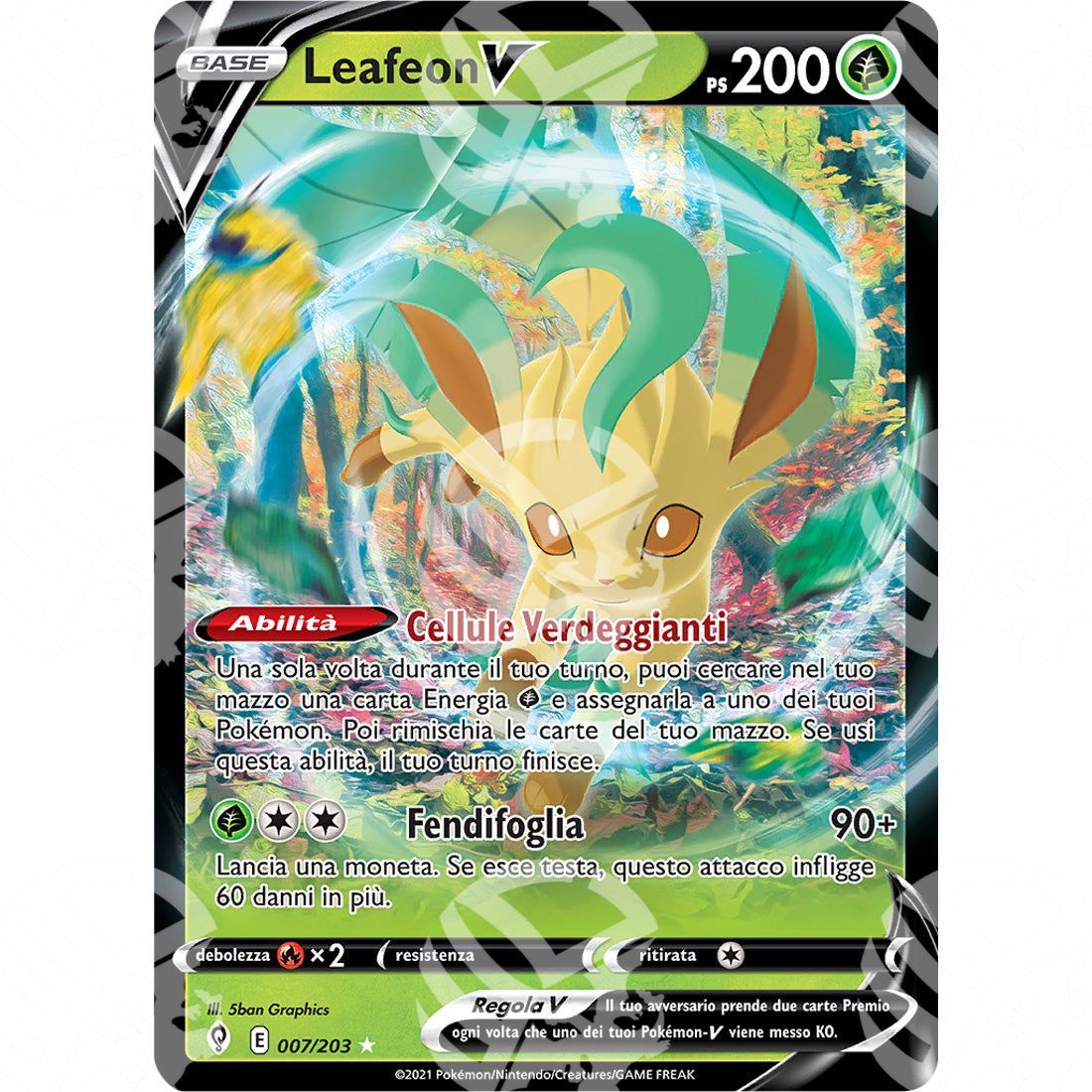 Evoluzioni Eteree - Leafeon V - 007/203 - Warcard - Evoluzioni Eteree - Leafeon V - 007/203 i prezzi più bassi sul mercato, solo da www.warcardshop.com! Carte singole, box, buste e mazzi.