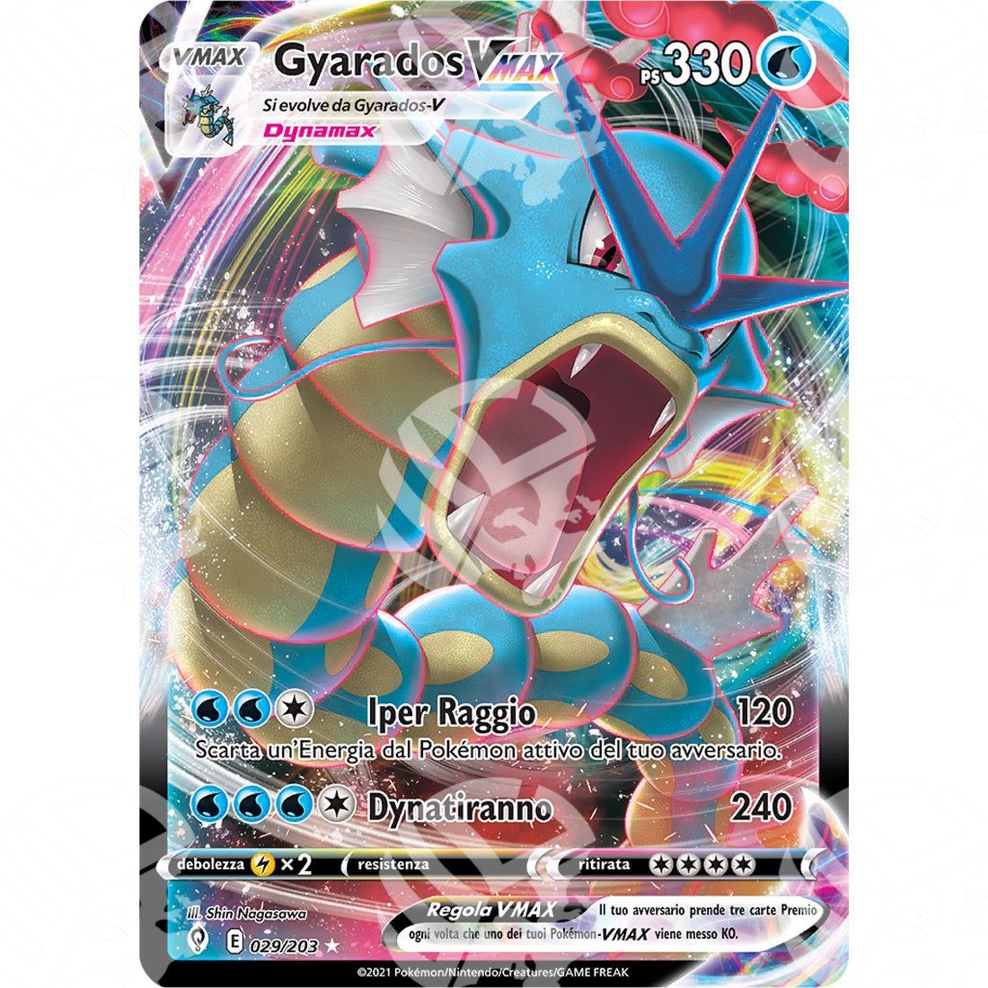 Evoluzioni Eteree - Gyarados VMAX - 029/203 - Warcard - Evoluzioni Eteree - Gyarados VMAX - 029/203 i prezzi più bassi sul mercato, solo da www.warcardshop.com! Carte singole, box, buste e mazzi.