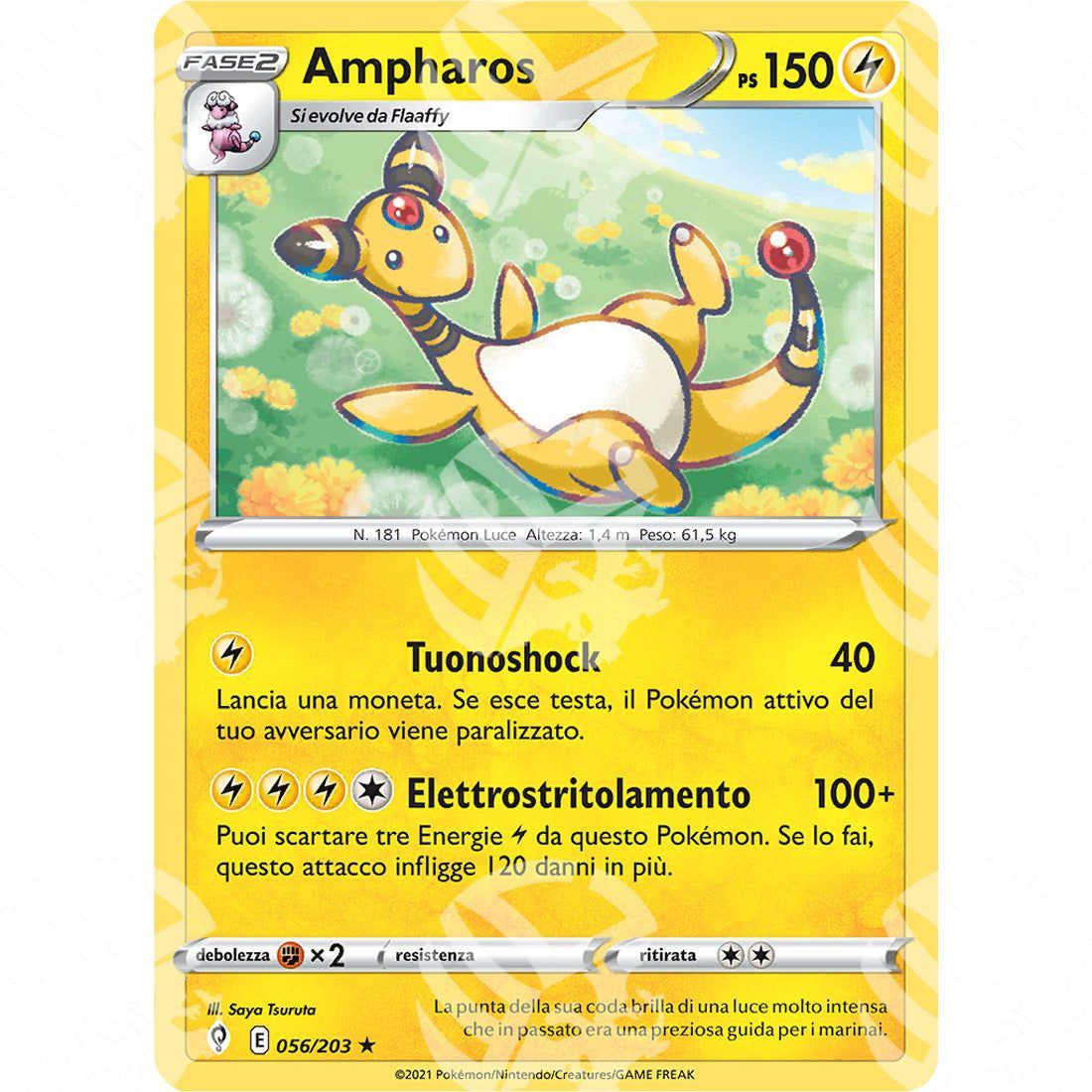 Evoluzioni Eteree - Ampharos - 056/203 - Warcard - Evoluzioni Eteree - Ampharos - 056/203 i prezzi più bassi sul mercato, solo da www.warcardshop.com! Carte singole, box, buste e mazzi.