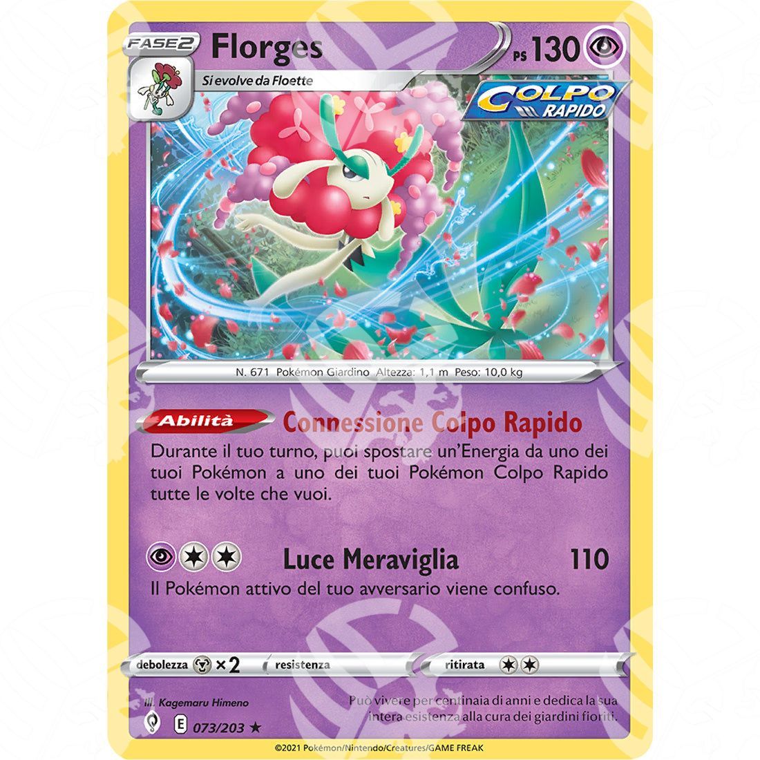 Evoluzioni Eteree - Florges - Holo Rare 073/203 - Warcard - Evoluzioni Eteree - Florges - Holo Rare 073/203 i prezzi più bassi sul mercato, solo da www.warcardshop.com! Carte singole, box, buste e mazzi.