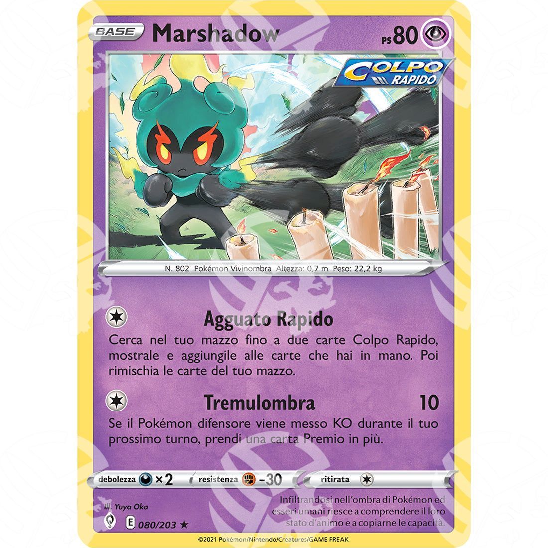 Evoluzioni Eteree - Marshadow - Holo Rare 080/203 - Warcard - Evoluzioni Eteree - Marshadow - Holo Rare 080/203 i prezzi più bassi sul mercato, solo da www.warcardshop.com! Carte singole, box, buste e mazzi.