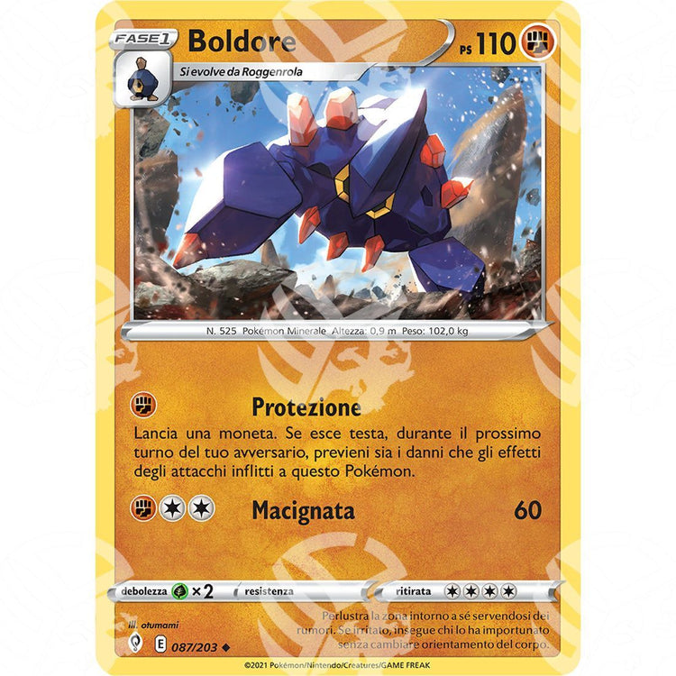 Evoluzioni Eteree - Boldore - 087/203 - Warcard - Evoluzioni Eteree - Boldore - 087/203 i prezzi più bassi sul mercato, solo da www.warcardshop.com! Carte singole, box, buste e mazzi.