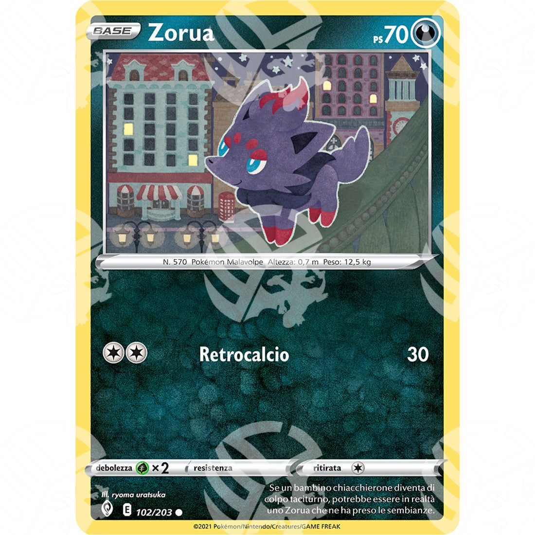 Evoluzioni Eteree - Zorua - 102/203 - Warcard - Evoluzioni Eteree - Zorua - 102/203 i prezzi più bassi sul mercato, solo da www.warcardshop.com! Carte singole, box, buste e mazzi.