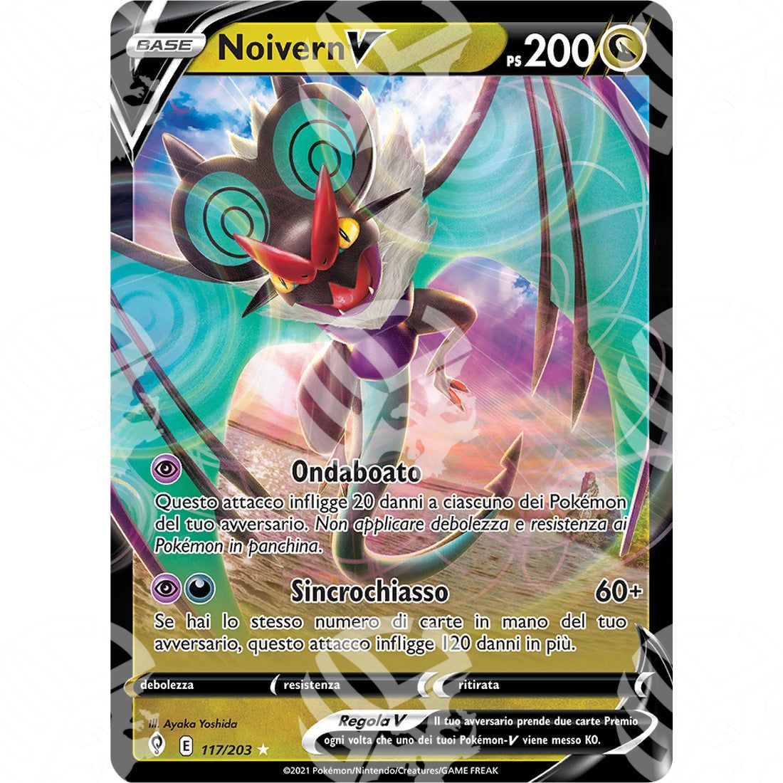 Evoluzioni Eteree - Noivern V - 117/203 - Warcard - Evoluzioni Eteree - Noivern V - 117/203 i prezzi più bassi sul mercato, solo da www.warcardshop.com! Carte singole, box, buste e mazzi.