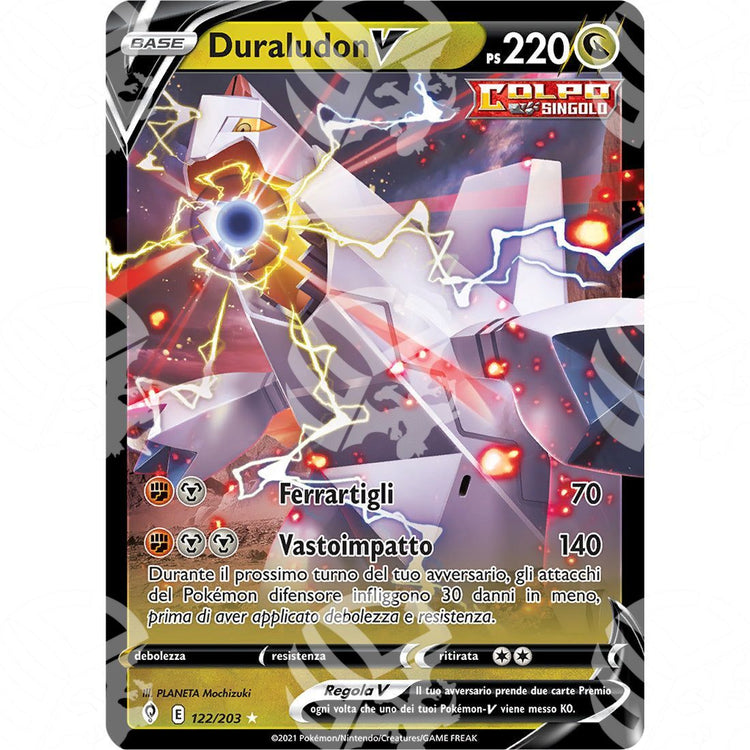 Evoluzioni Eteree - Duraludon V - 122/203 - Warcard - Evoluzioni Eteree - Duraludon V - 122/203 i prezzi più bassi sul mercato, solo da www.warcardshop.com! Carte singole, box, buste e mazzi.