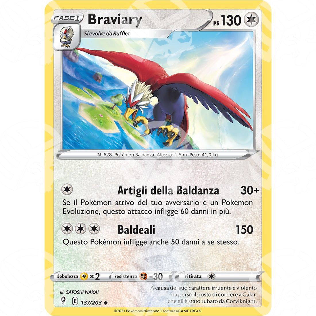 Evoluzioni Eteree - Braviary - 137/203 - Warcard - Evoluzioni Eteree - Braviary - 137/203 i prezzi più bassi sul mercato, solo da www.warcardshop.com! Carte singole, box, buste e mazzi.