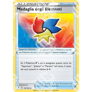 Evoluzioni Eteree - Elemental Badge - 147/203 - Warcard - Evoluzioni Eteree - Elemental Badge - 147/203 i prezzi più bassi sul mercato, solo da www.warcardshop.com! Carte singole, box, buste e mazzi.