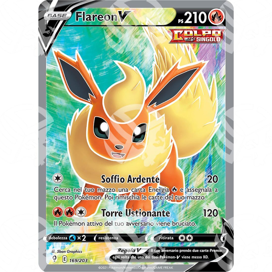 Evoluzioni Eteree - Flareon V - 169/203 - Warcard - Evoluzioni Eteree - Flareon V - 169/203 i prezzi più bassi sul mercato, solo da www.warcardshop.com! Carte singole, box, buste e mazzi.