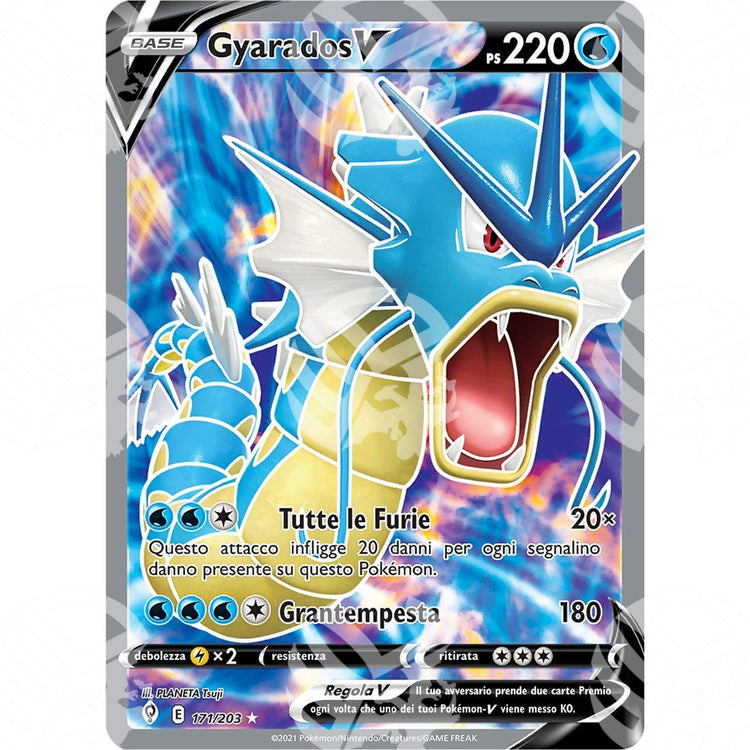 Evoluzioni Eteree - Gyarados V - 171/203 - Warcard - Evoluzioni Eteree - Gyarados V - 171/203 i prezzi più bassi sul mercato, solo da www.warcardshop.com! Carte singole, box, buste e mazzi.