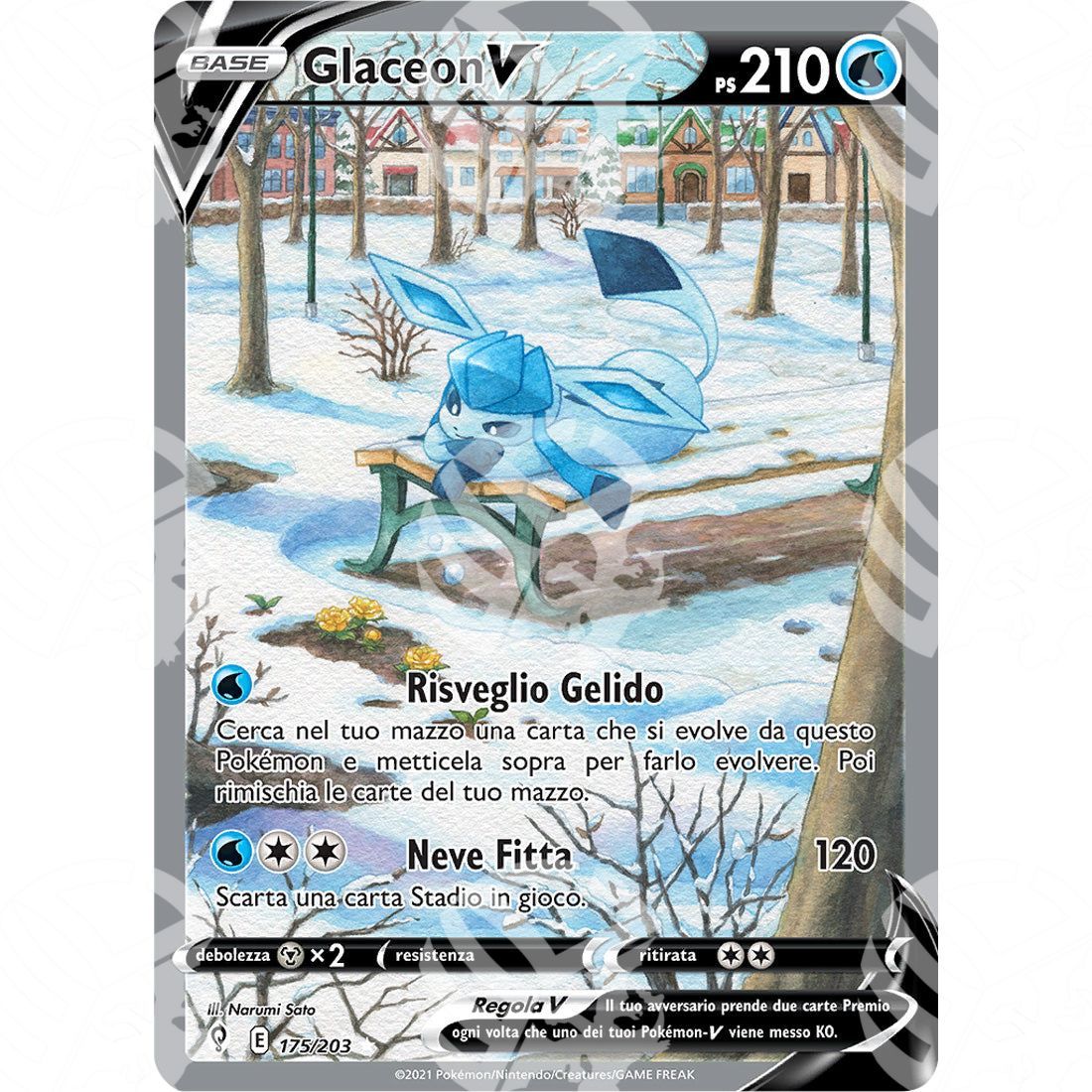 Evoluzioni Eteree - Glaceon V - 175/203 - Warcard - Evoluzioni Eteree - Glaceon V - 175/203 i prezzi più bassi sul mercato, solo da www.warcardshop.com! Carte singole, box, buste e mazzi.