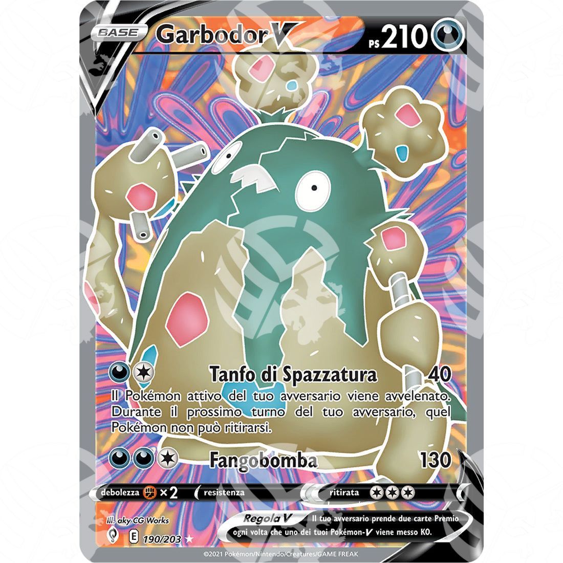 Evoluzioni Eteree - Garbodor V - 190/203 - Warcard - Evoluzioni Eteree - Garbodor V - 190/203 i prezzi più bassi sul mercato, solo da www.warcardshop.com! Carte singole, box, buste e mazzi.