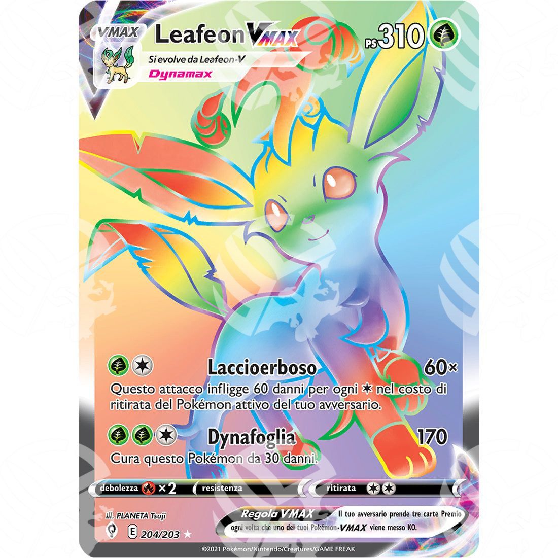 Evoluzioni Eteree - Leafeon VMAX - Rainbow Rare 204/203 - Warcard - Evoluzioni Eteree - Leafeon VMAX - Rainbow Rare 204/203 i prezzi più bassi sul mercato, solo da www.warcardshop.com! Carte singole, box, buste e mazzi.