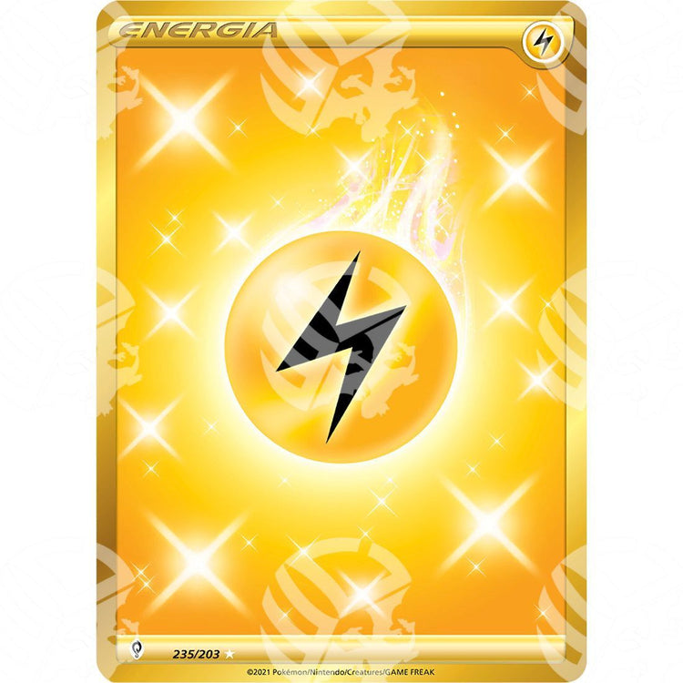 Evoluzioni Eteree - Lightning Energy - Secret Rare 235/203 - Warcard - Evoluzioni Eteree - Lightning Energy - Secret Rare 235/203 i prezzi più bassi sul mercato, solo da www.warcardshop.com! Carte singole, box, buste e mazzi.