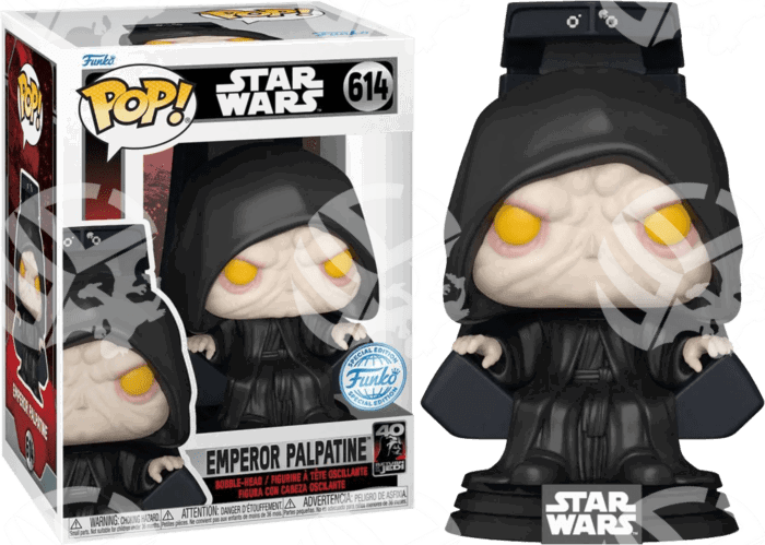 Emperor Palpatine 9cm Special Funko Edition - Warcard - Funko Pop i prezzi più bassi sul mercato, solo da www.warcardshop.com! Carte singole, box, buste e mazzi.