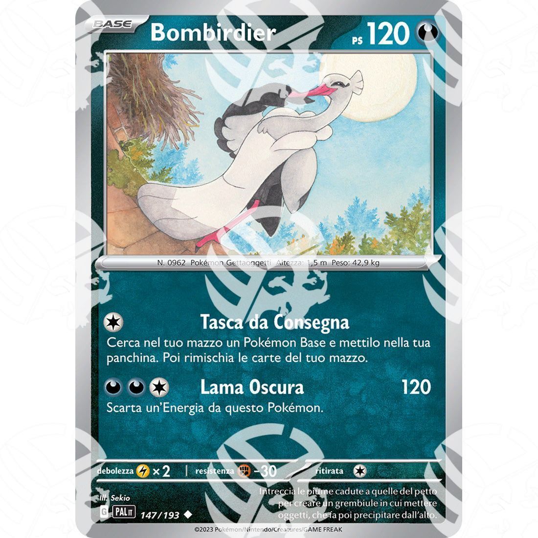 Evoluzioni a Paldea - Bombirdier - 147/193 - Warcard - Evoluzioni a Paldea - Bombirdier - 147/193 i prezzi più bassi sul mercato, solo da www.warcardshop.com! Carte singole, box, buste e mazzi.