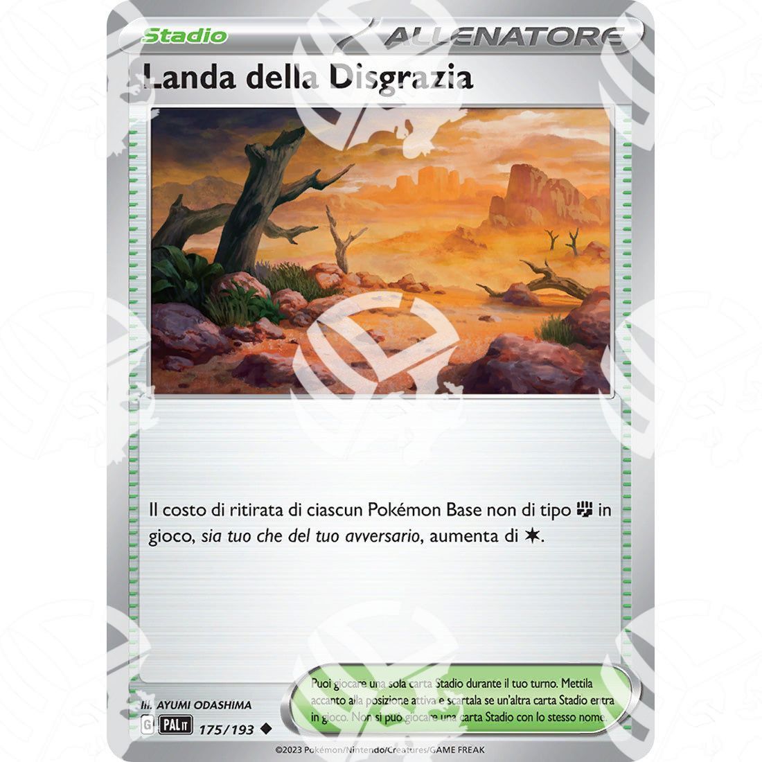 Evoluzioni a Paldea - Calamitous Wasteland - 175/193 - Warcard - Evoluzioni a Paldea - Calamitous Wasteland - 175/193 i prezzi più bassi sul mercato, solo da www.warcardshop.com! Carte singole, box, buste e mazzi.