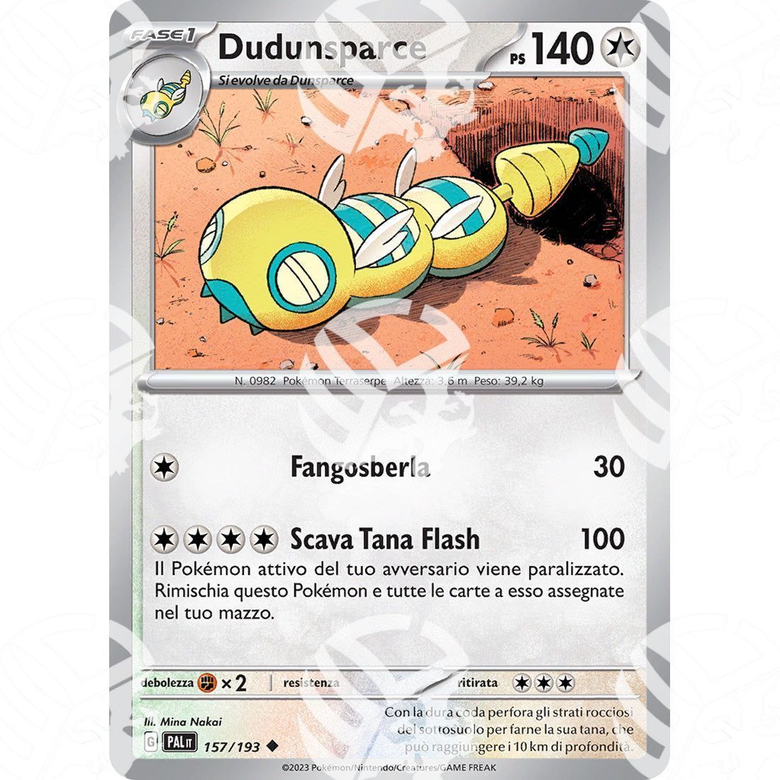 Evoluzioni a Paldea - Dudunsparce - 157/193 - Warcard - Evoluzioni a Paldea - Dudunsparce - 157/193 i prezzi più bassi sul mercato, solo da www.warcardshop.com! Carte singole, box, buste e mazzi.