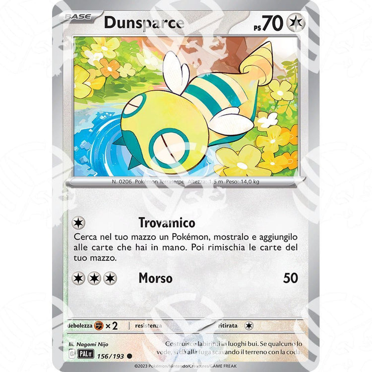 Evoluzioni a Paldea - Dunsparce - 156/193 - Warcard - Evoluzioni a Paldea - Dunsparce - 156/193 i prezzi più bassi sul mercato, solo da www.warcardshop.com! Carte singole, box, buste e mazzi.