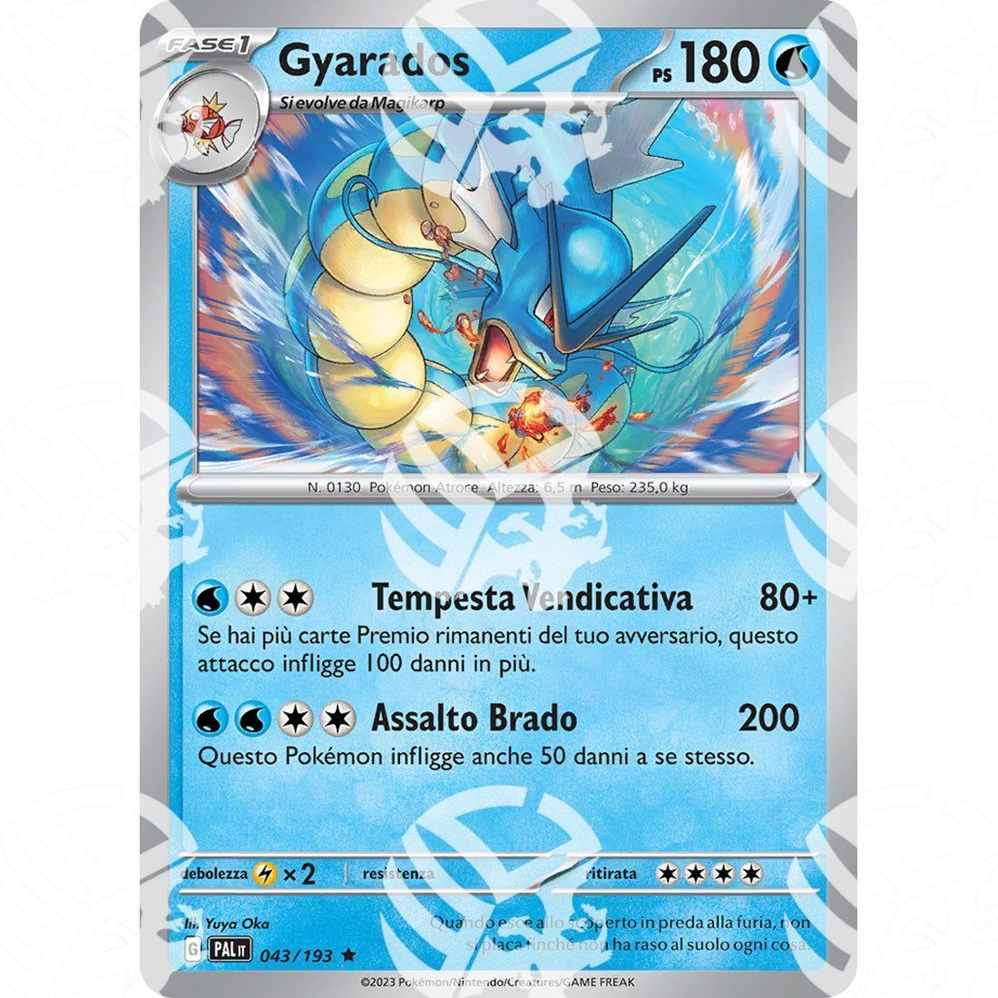 Evoluzioni a Paldea - Gyarados - 043/193 - Warcard - Evoluzioni a Paldea - Gyarados - 043/193 i prezzi più bassi sul mercato, solo da www.warcardshop.com! Carte singole, box, buste e mazzi.