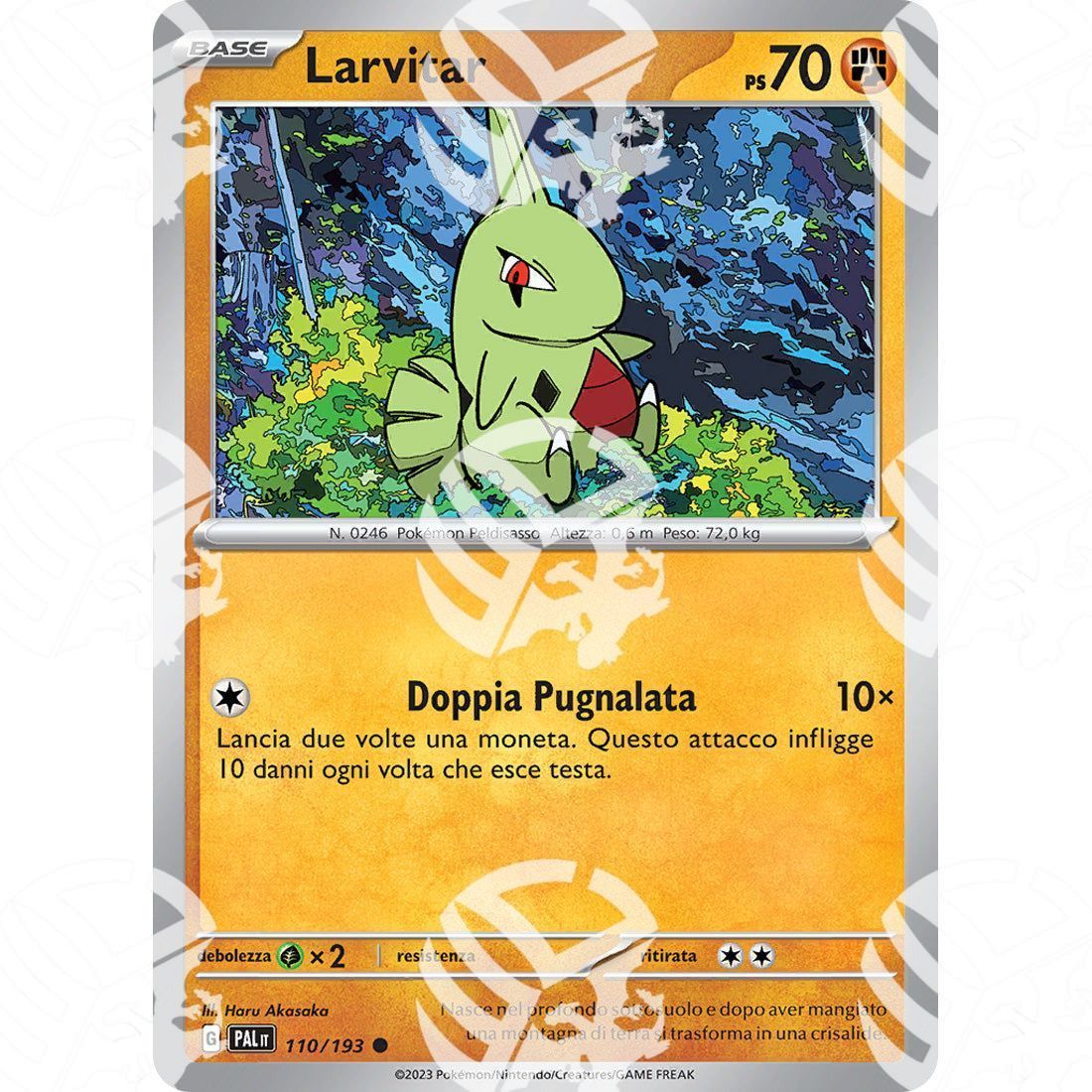 Evoluzioni a Paldea - Larvitar - 110/193 - Warcard - Evoluzioni a Paldea - Larvitar - 110/193 i prezzi più bassi sul mercato, solo da www.warcardshop.com! Carte singole, box, buste e mazzi.