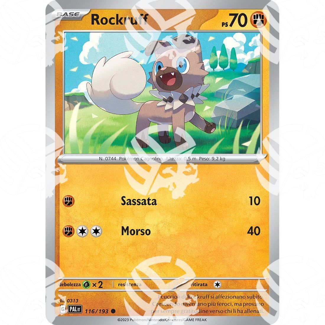 Evoluzioni a Paldea - Rockruff - 116/193 - Warcard - Evoluzioni a Paldea - Rockruff - 116/193 i prezzi più bassi sul mercato, solo da www.warcardshop.com! Carte singole, box, buste e mazzi.