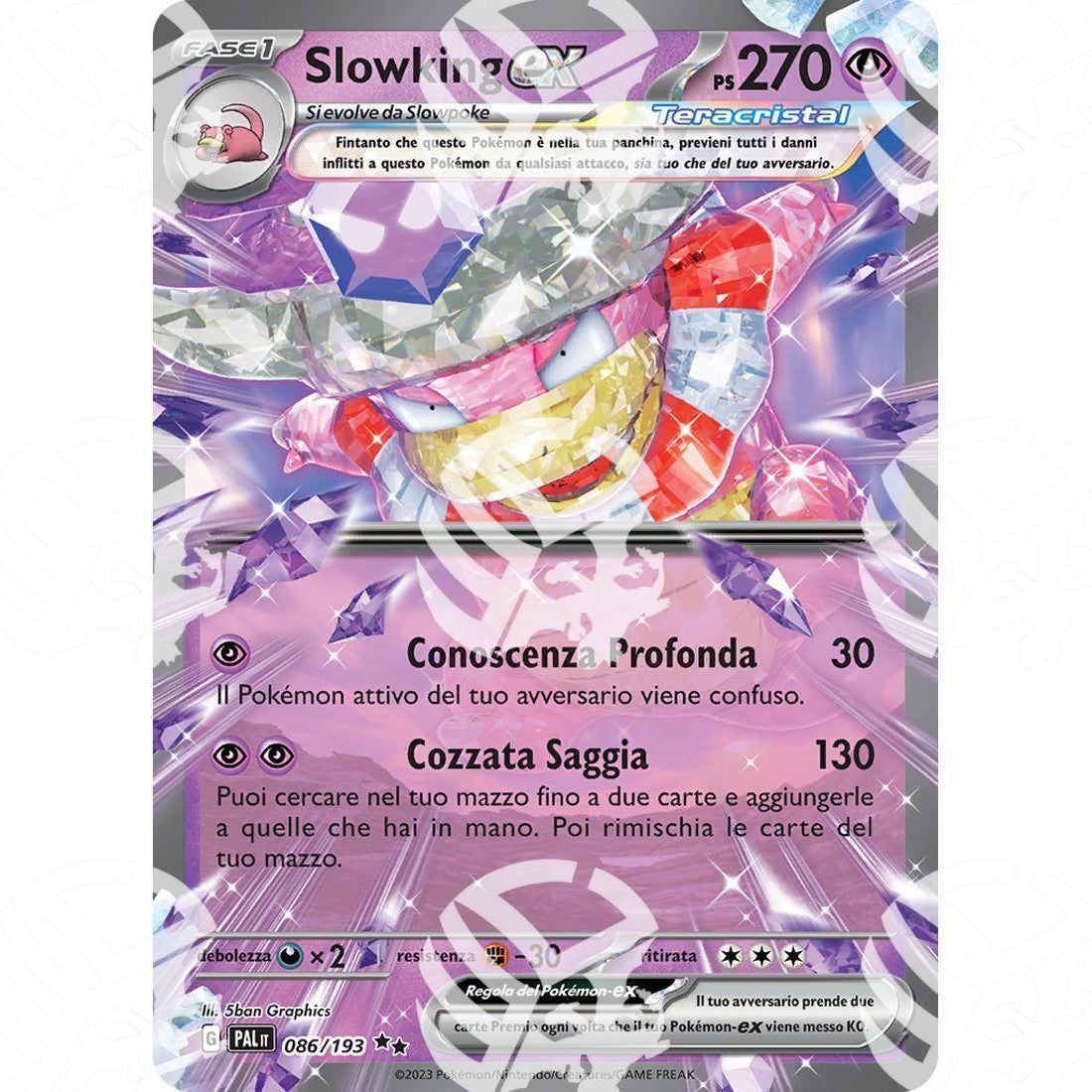 Evoluzioni a Paldea - Slowking ex - 086/193 - Warcard - Evoluzioni a Paldea - Slowking ex - 086/193 i prezzi più bassi sul mercato, solo da www.warcardshop.com! Carte singole, box, buste e mazzi.