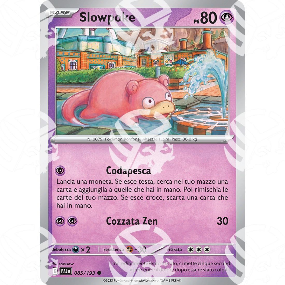 Evoluzioni a Paldea - Slowpoke - 085/193 - Warcard - Evoluzioni a Paldea - Slowpoke - 085/193 i prezzi più bassi sul mercato, solo da www.warcardshop.com! Carte singole, box, buste e mazzi.