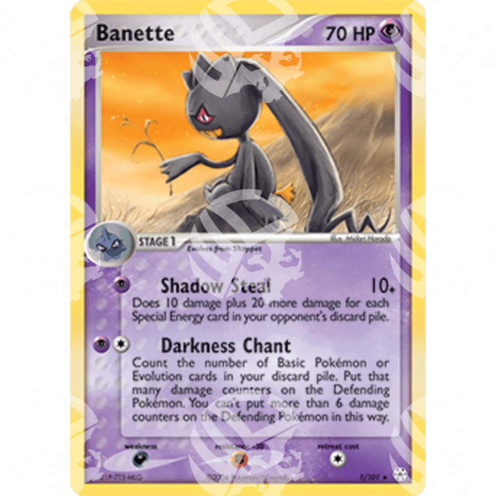 Ex Leggende Nascoste - Banette - 001 - Warcard - Carte Singole Pokemon i prezzi più bassi sul mercato, solo da www.warcardshop.com! Carte singole, box, buste e mazzi.