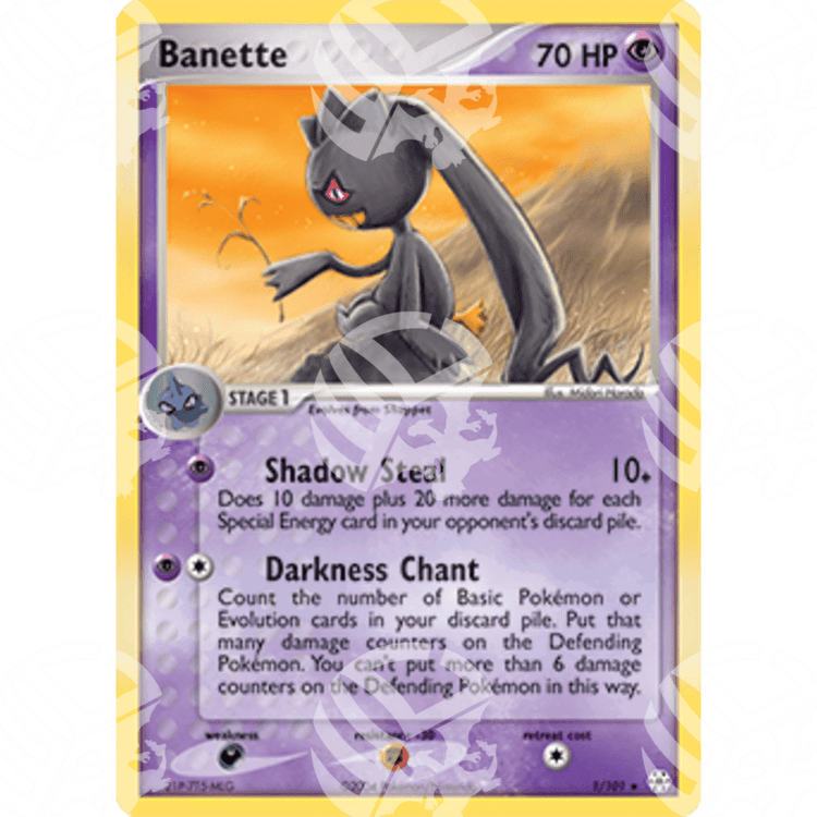 Ex Leggende Nascoste - Banette - 001 - Warcard - Carte Singole Pokemon i prezzi più bassi sul mercato, solo da www.warcardshop.com! Carte singole, box, buste e mazzi.