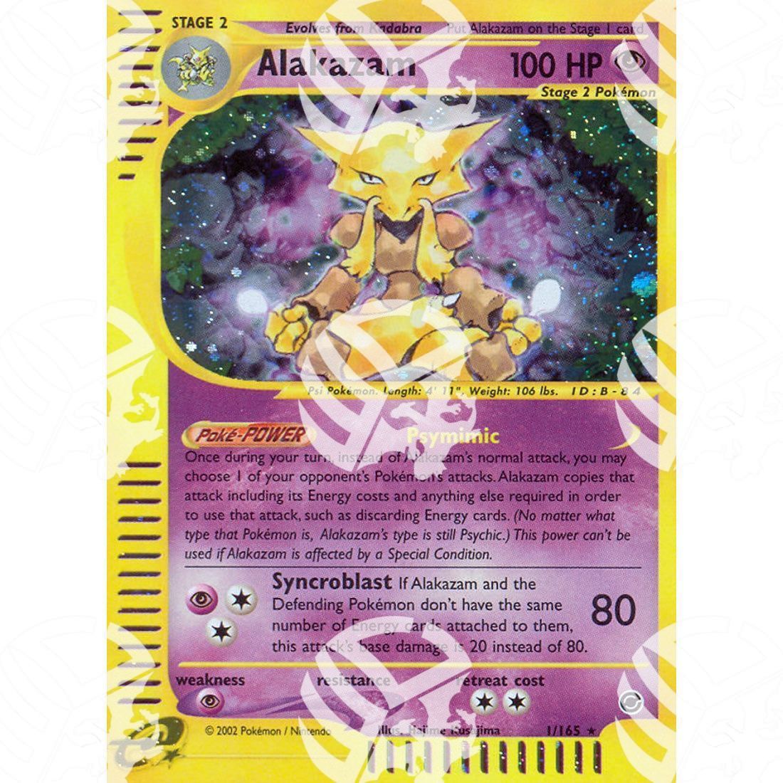 Expedition - Alakazam - Holo Rare 1/165 - Warcard - Expedition - Alakazam - Holo Rare 1/165 i prezzi più bassi sul mercato, solo da www.warcardshop.com! Carte singole, box, buste e mazzi.