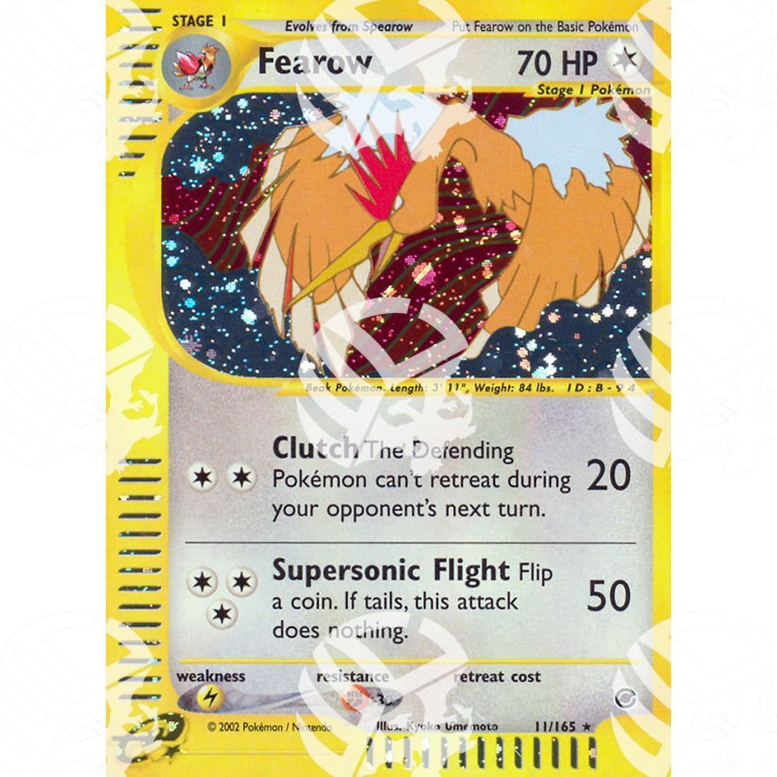 Expedition - Fearow - Holo Rare 11/165 - Warcard - Expedition - Fearow - Holo Rare 11/165 i prezzi più bassi sul mercato, solo da www.warcardshop.com! Carte singole, box, buste e mazzi.