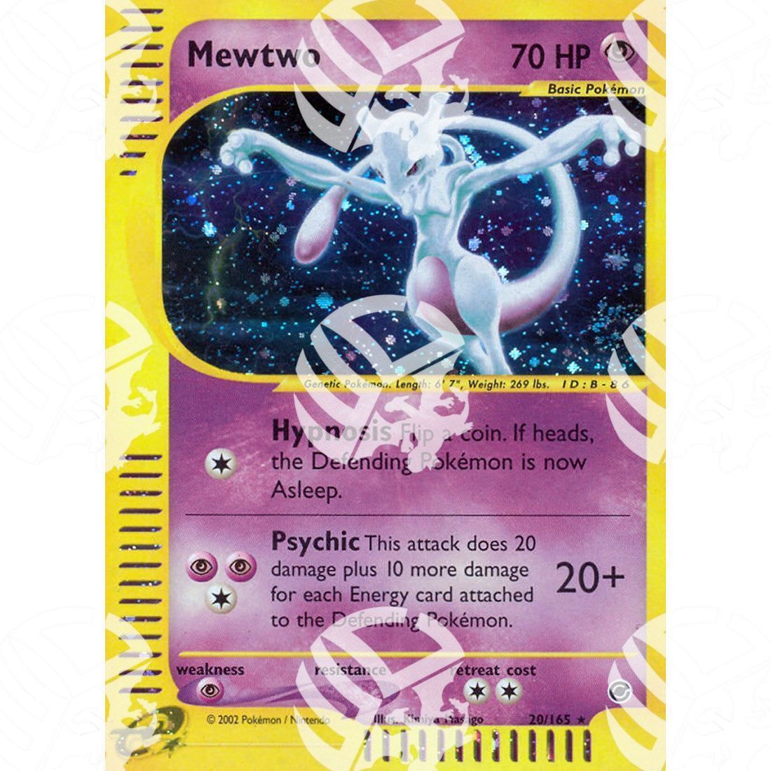 Expedition - Mewtwo - Holo Rare 20/165 - Warcard - Expedition - Mewtwo - Holo Rare 20/165 i prezzi più bassi sul mercato, solo da www.warcardshop.com! Carte singole, box, buste e mazzi.