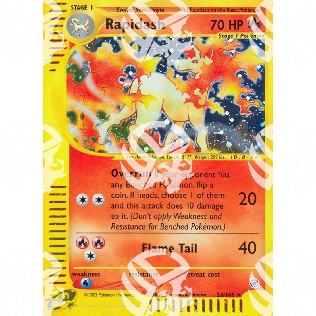 Expedition - Rapidash - Holo Rare 26/165 - Warcard - Expedition - Rapidash - Holo Rare 26/165 i prezzi più bassi sul mercato, solo da www.warcardshop.com! Carte singole, box, buste e mazzi.