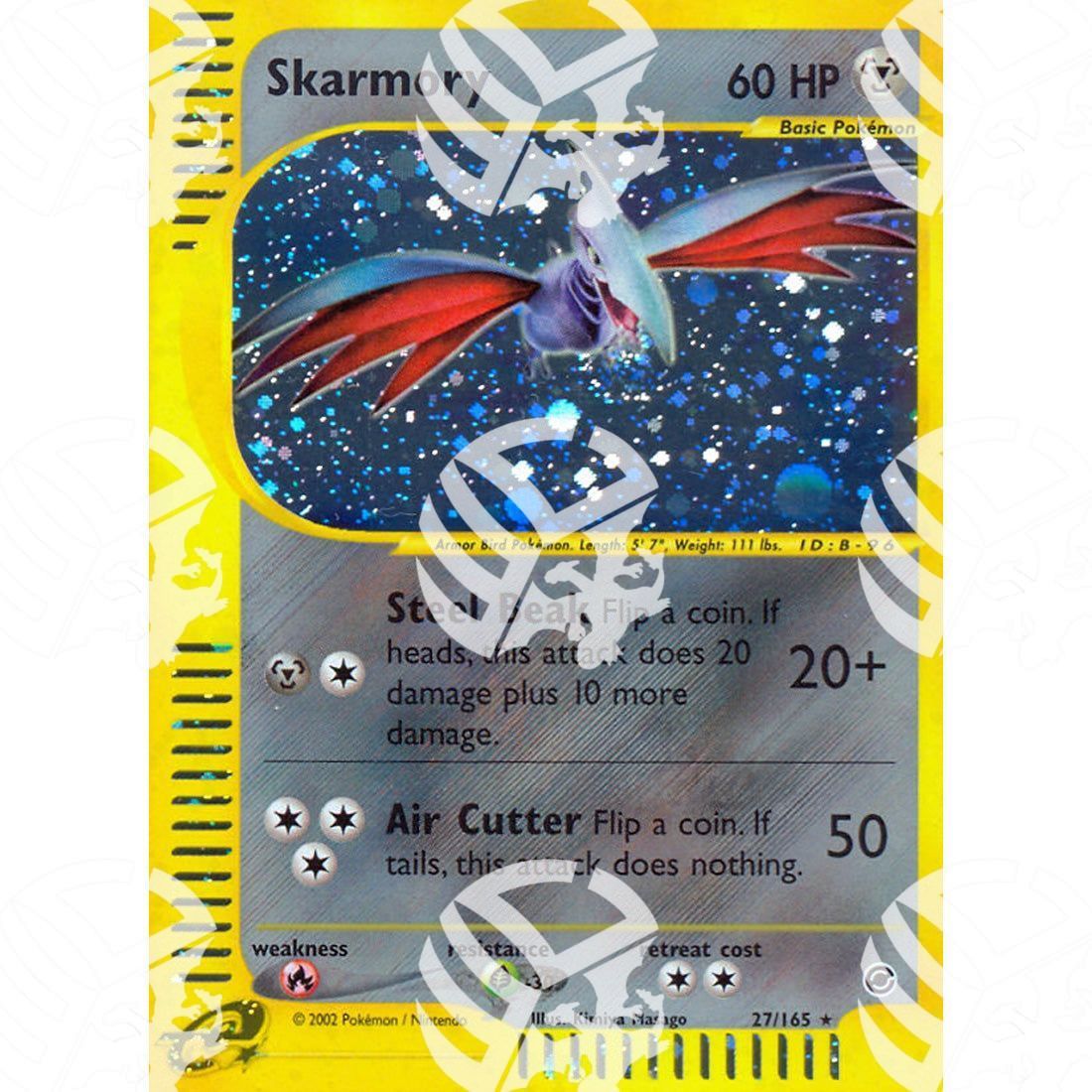 Expedition - Skarmory - Holo Rare 27/165 - Warcard - Expedition - Skarmory - Holo Rare 27/165 i prezzi più bassi sul mercato, solo da www.warcardshop.com! Carte singole, box, buste e mazzi.