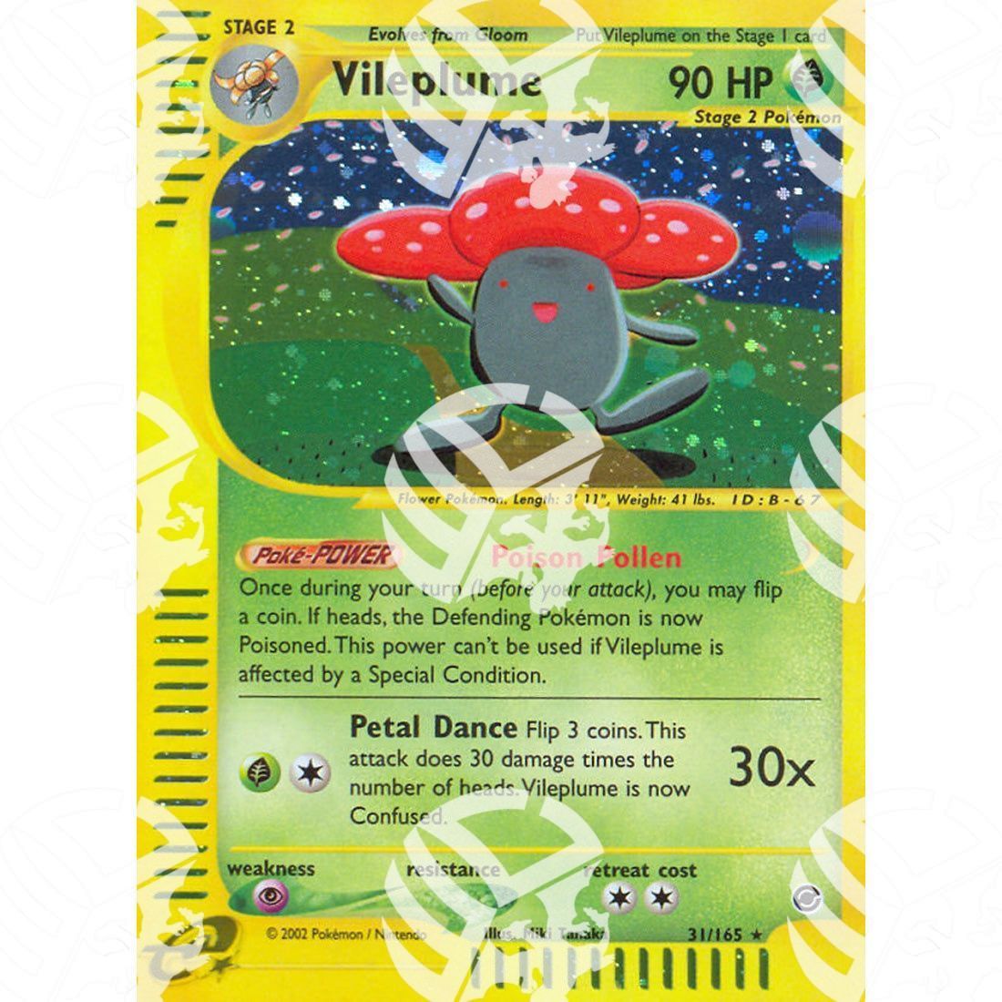 Expedition - Vileplume - Holo Rare 31/165 - Warcard - Expedition - Vileplume - Holo Rare 31/165 i prezzi più bassi sul mercato, solo da www.warcardshop.com! Carte singole, box, buste e mazzi.