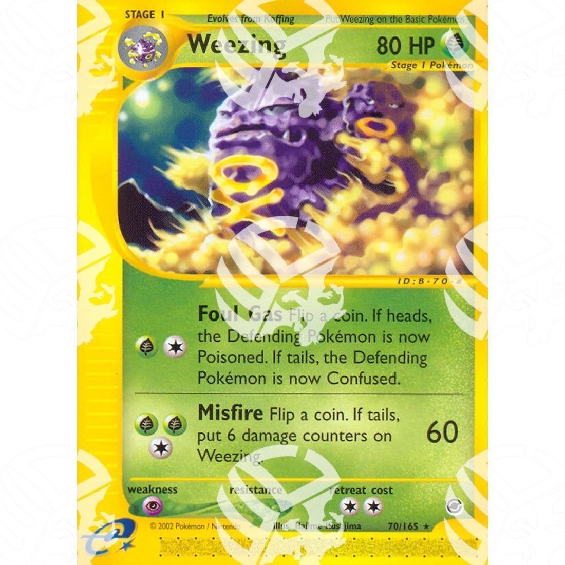 Expedition - Weezing - 70/165 - Warcard - Expedition - Weezing - 70/165 i prezzi più bassi sul mercato, solo da www.warcardshop.com! Carte singole, box, buste e mazzi.