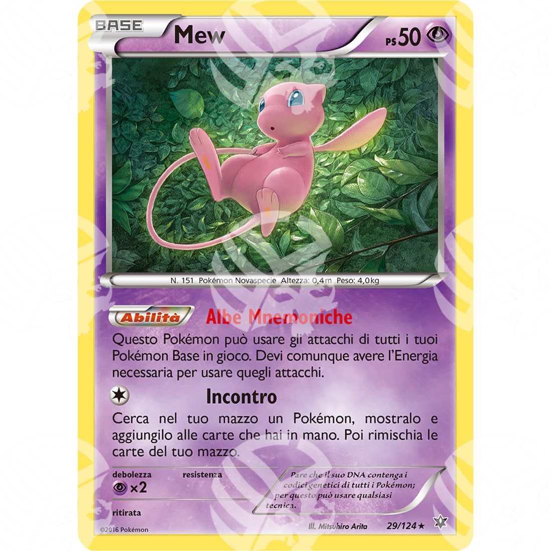 Destini Incrociati - Mew - Holo Rare 29/124 - Warcard - Destini Incrociati - Mew - Holo Rare 29/124 i prezzi più bassi sul mercato, solo da www.warcardshop.com! Carte singole, box, buste e mazzi.