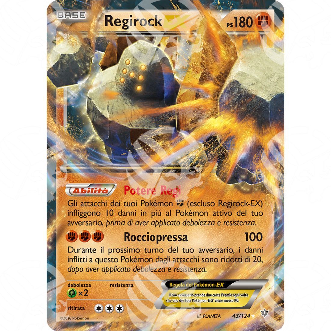 Destini Incrociati - Regirock EX - Holo Rare 43/124 - Warcard - Destini Incrociati - Regirock EX - Holo Rare 43/124 i prezzi più bassi sul mercato, solo da www.warcardshop.com! Carte singole, box, buste e mazzi.