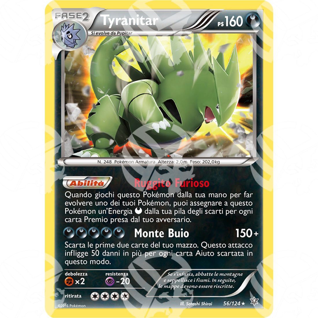 Destini Incrociati - Tyranitar - Holo Rare 56/124 - Warcard - Destini Incrociati - Tyranitar - Holo Rare 56/124 i prezzi più bassi sul mercato, solo da www.warcardshop.com! Carte singole, box, buste e mazzi.