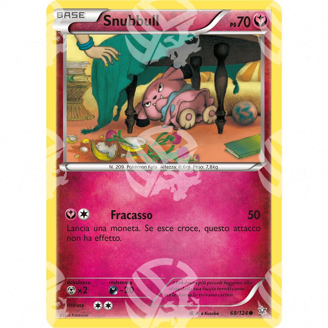 Destini Incrociati - Snubbull - 68/124 - Warcard - Destini Incrociati - Snubbull - 68/124 i prezzi più bassi sul mercato, solo da www.warcardshop.com! Carte singole, box, buste e mazzi.