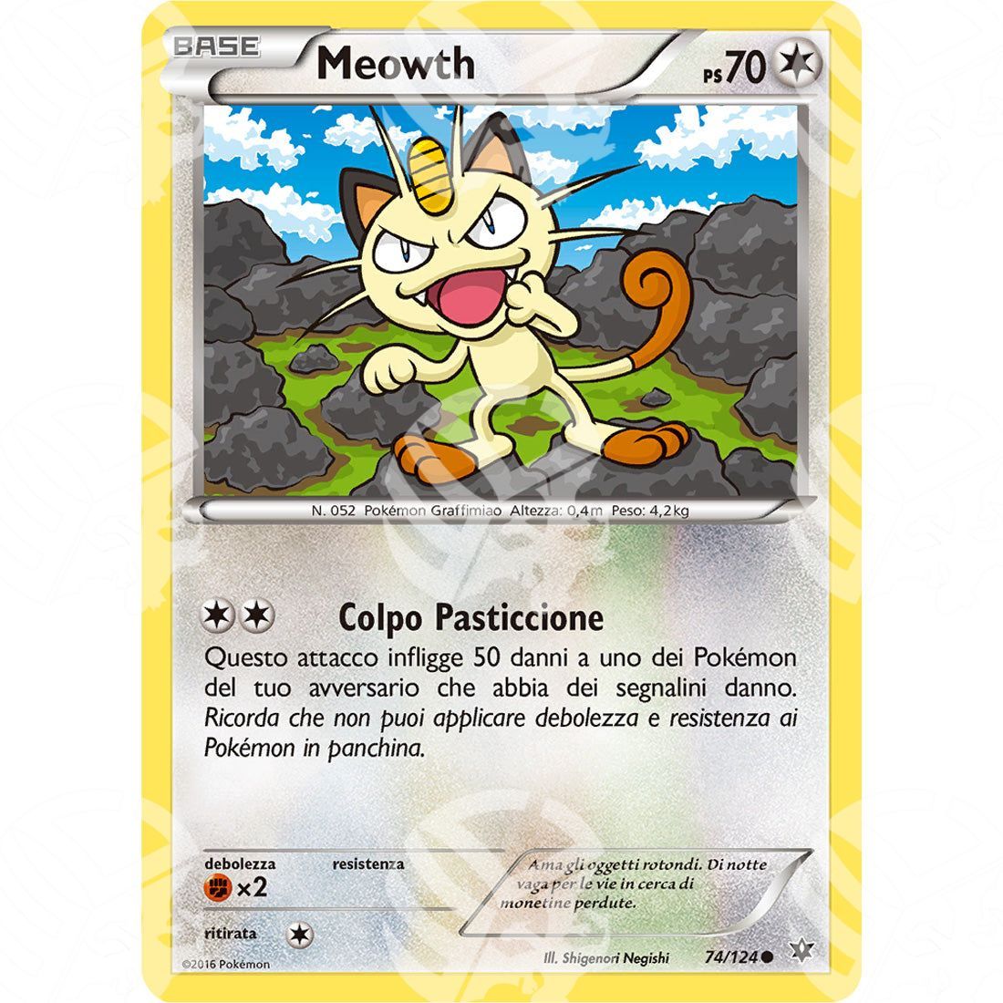 Destini Incrociati - Meowth - 74/124 - Warcard - Destini Incrociati - Meowth - 74/124 i prezzi più bassi sul mercato, solo da www.warcardshop.com! Carte singole, box, buste e mazzi.