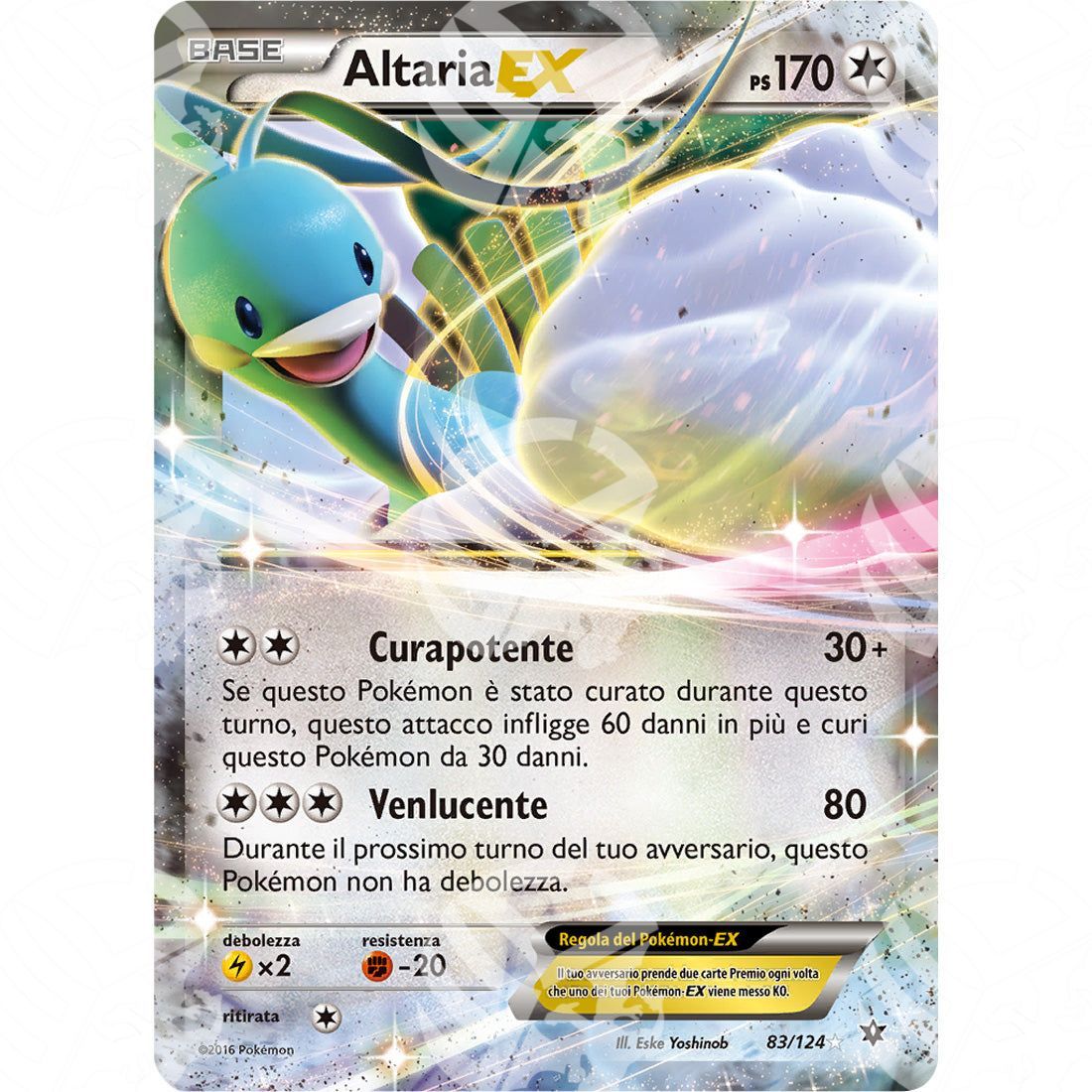 Destini Incrociati - Altaria EX - Holo Rare 83/124 - Warcard - Destini Incrociati - Altaria EX - Holo Rare 83/124 i prezzi più bassi sul mercato, solo da www.warcardshop.com! Carte singole, box, buste e mazzi.